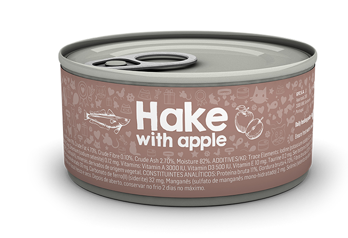 Hake with apple package image