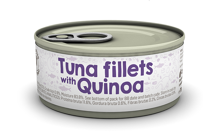 Tuna fillets with Quinoa package image